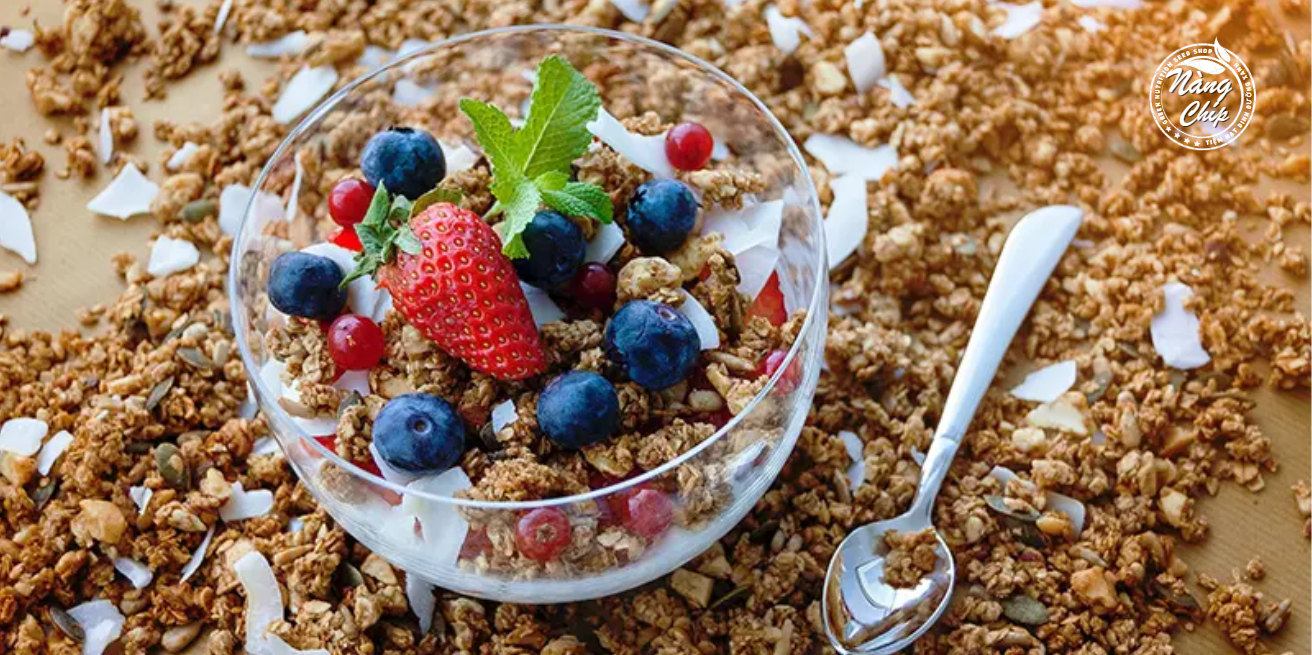 Ăn Granola Có Béo Không? 4 Cách Ăn Giữ Dáng Hiệu Quả 4 granola c