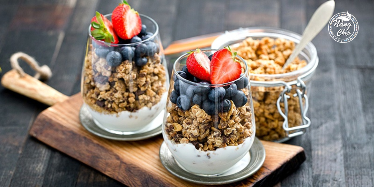 Ăn Granola Có Béo Không? 4 Cách Ăn Giữ Dáng Hiệu Quả 3 granola calo