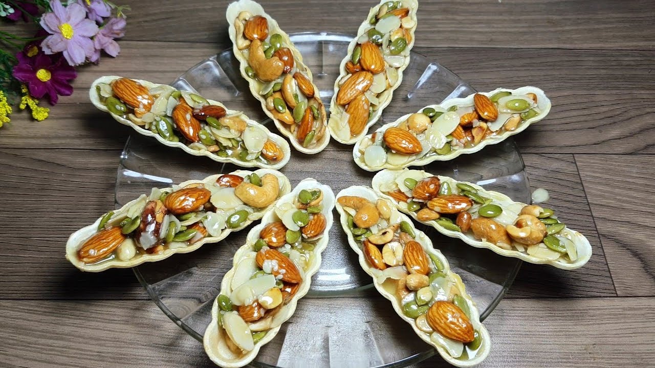 cách làm bánh thuyền hạt dinh dưỡng